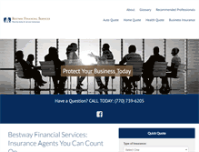 Tablet Screenshot of bestwayfinancialservices.com